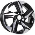 KDW KD1520 6x15 4x100 ET46 54,1 Black Front Polished